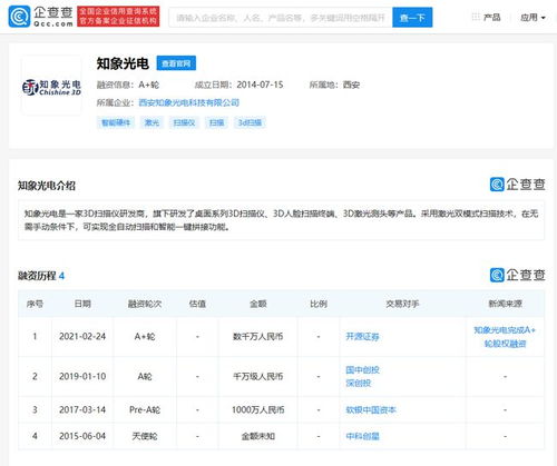 知象光電獲數(shù)千萬(wàn)元A輪投資，開源證券加碼計(jì)算機(jī)軟硬件賽道