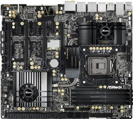 史上最瘋狂主板 25個(gè)SATA接口與雙雷電2的終極硬件狂想曲